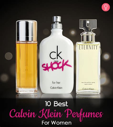 best calvin klein perfume for her 2017